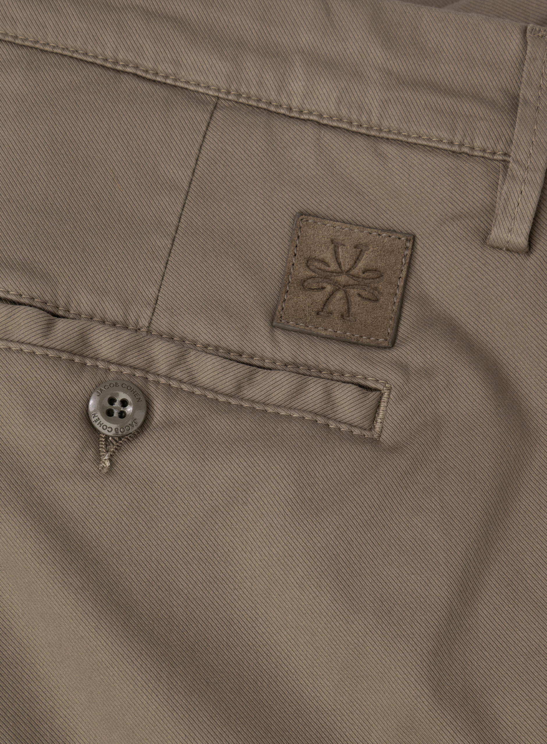 Bob bermuda van katoen | FULL_WIDTH | TAUPE
