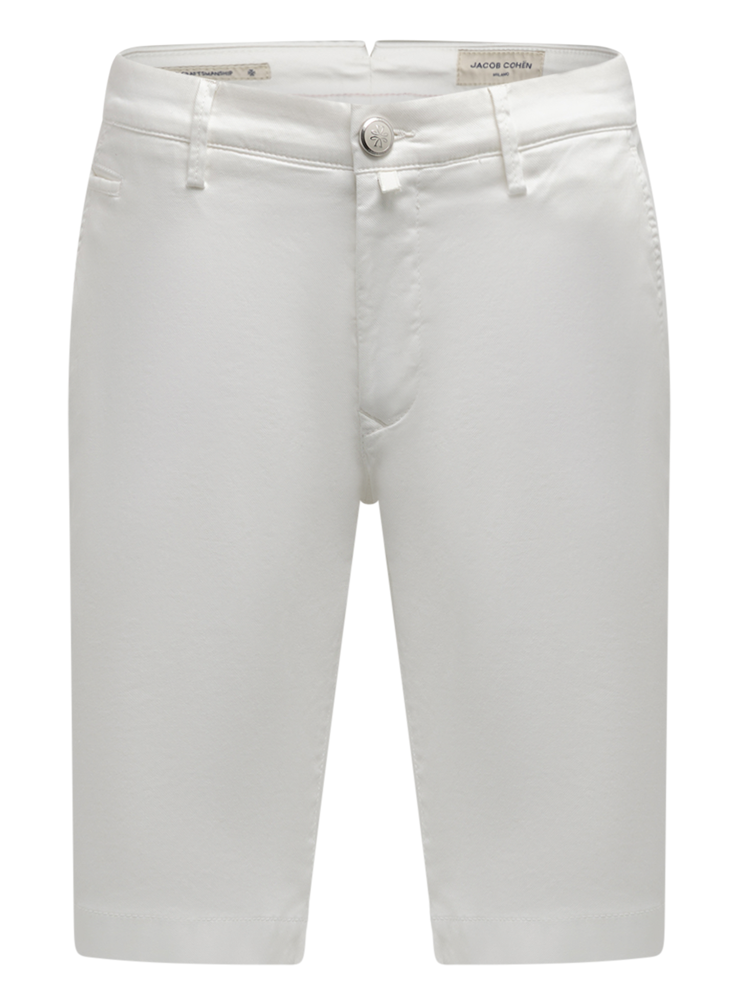 Katoenen Bob bermuda | FULL_WIDTH | Wit