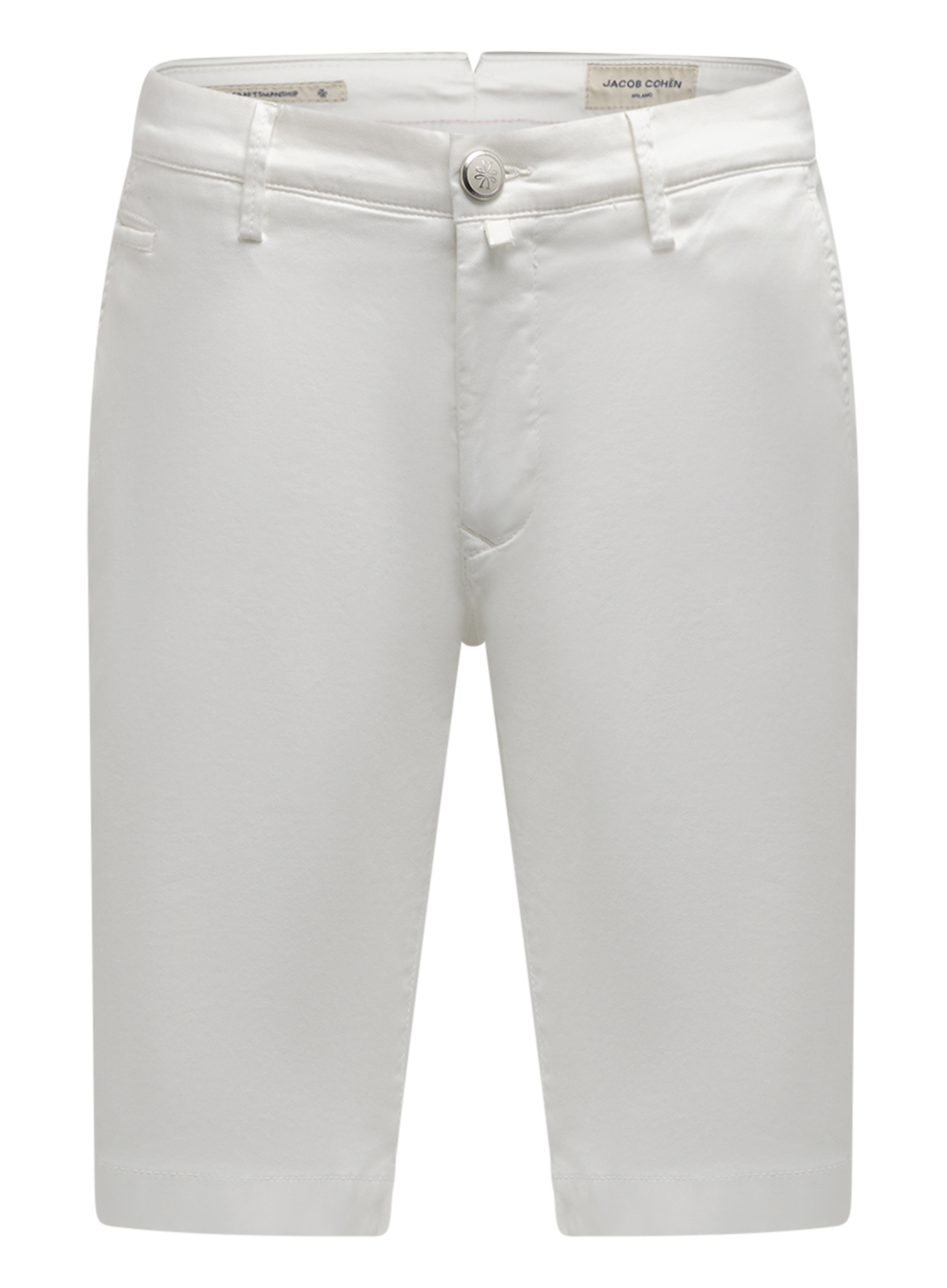 Katoenen Bob bermuda | FULL_WIDTH | Wit