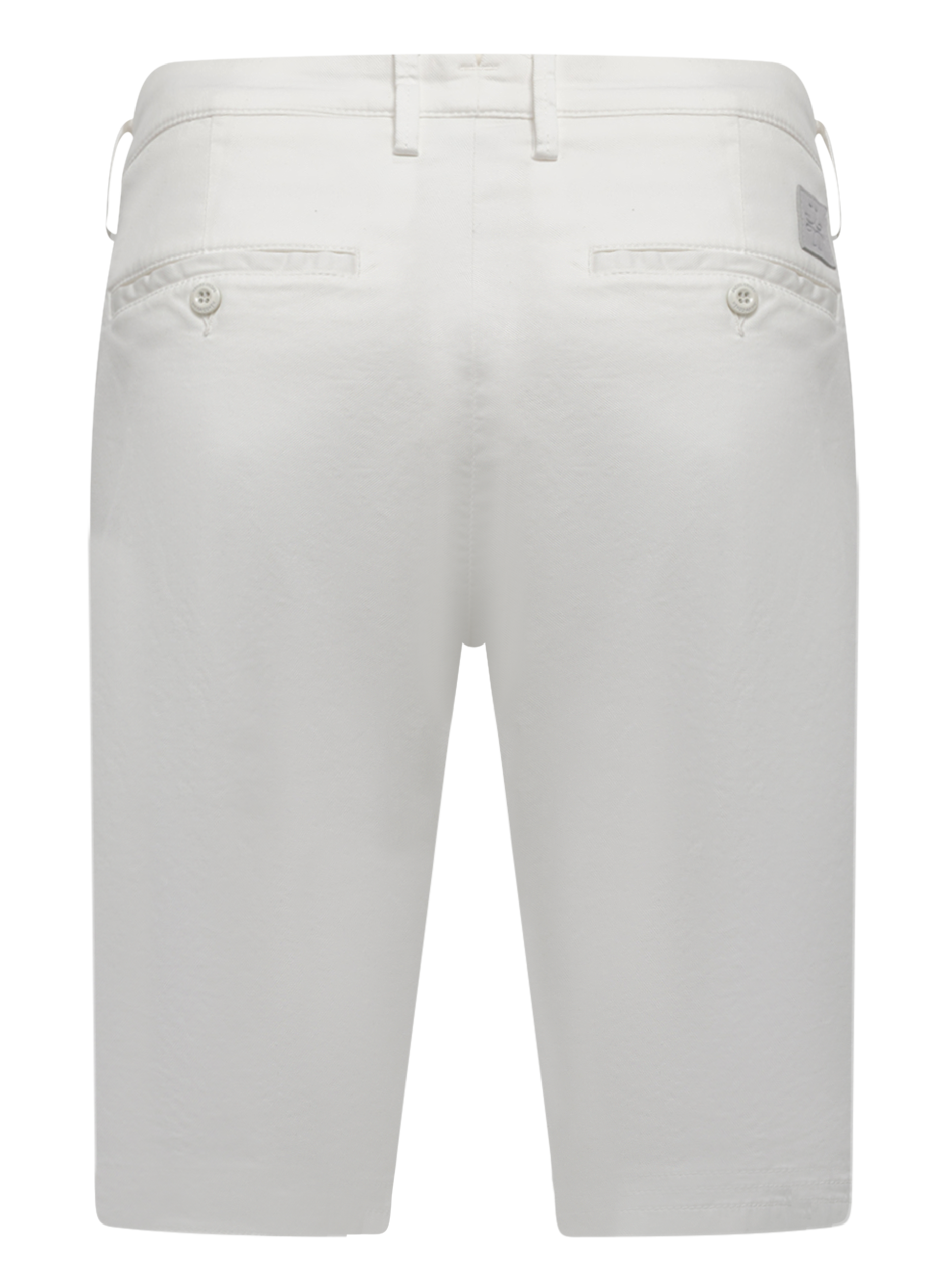 Bob bermuda van katoen | Wit