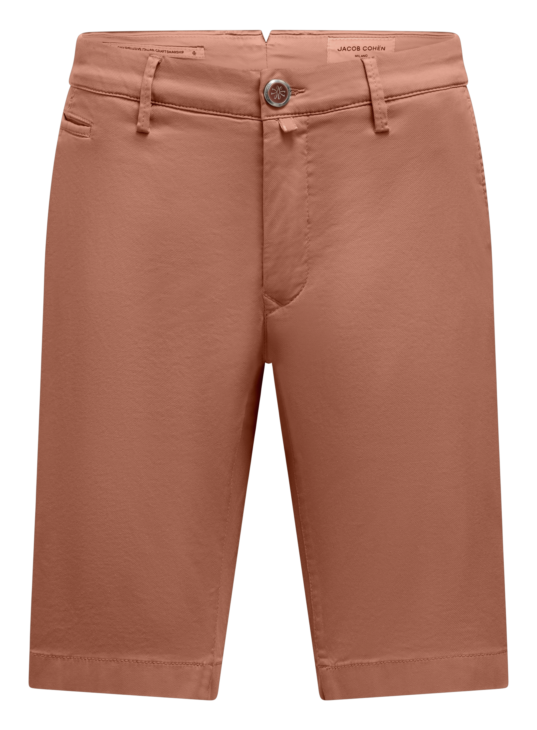 Katoenen Bob bermuda | FULL_WIDTH | Roest