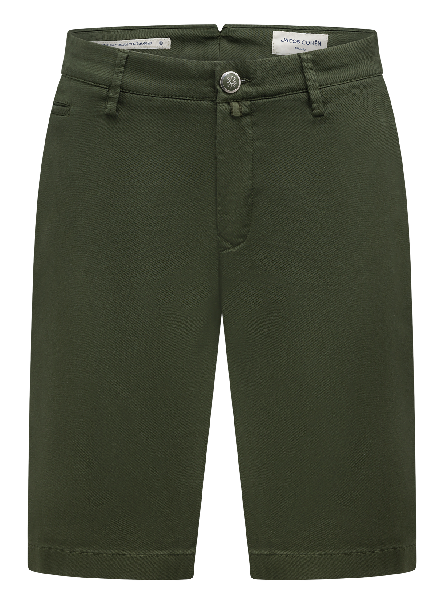 Bob bermuda van katoen | Groen