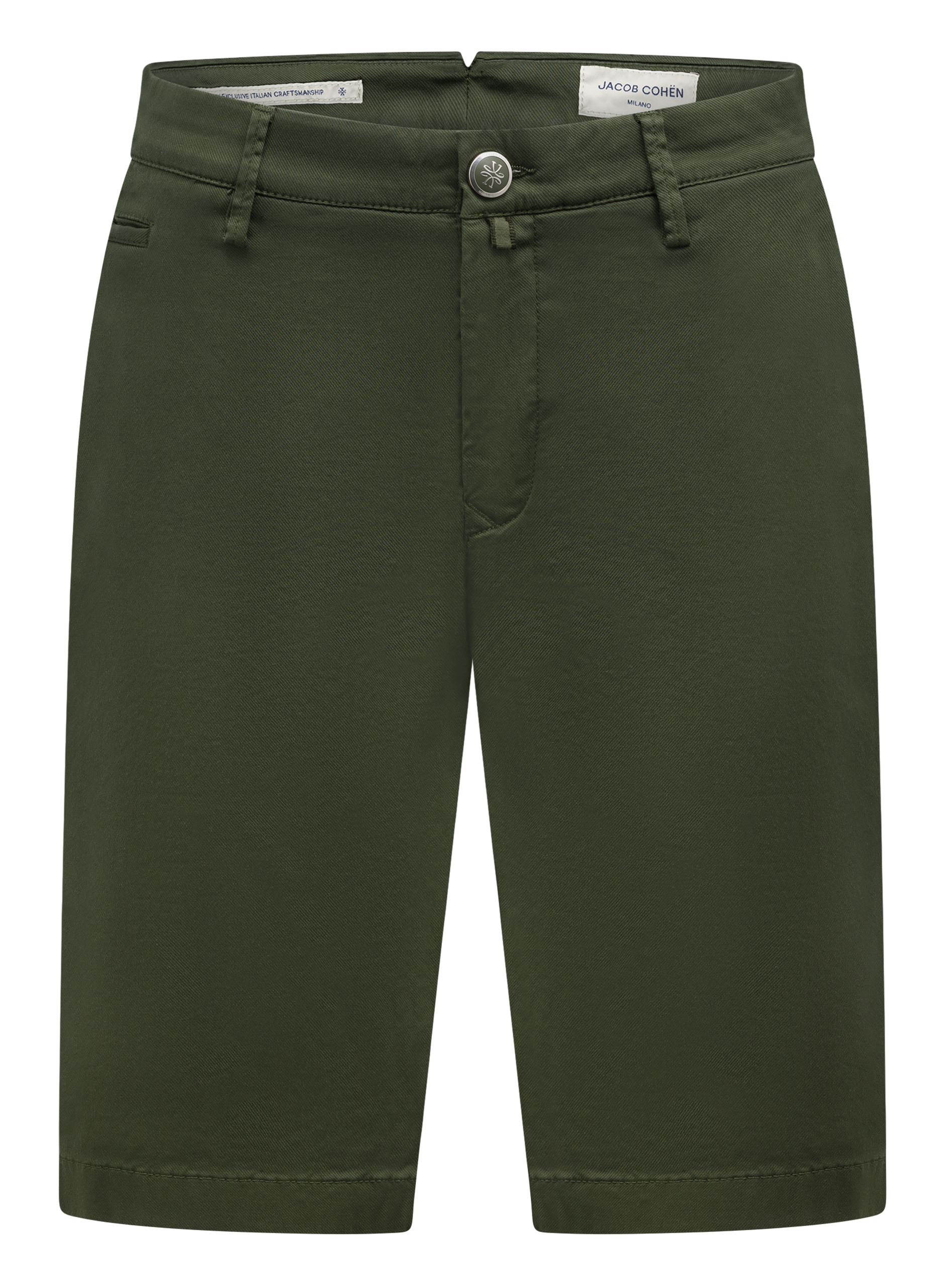 Bob bermuda van katoen | Groen