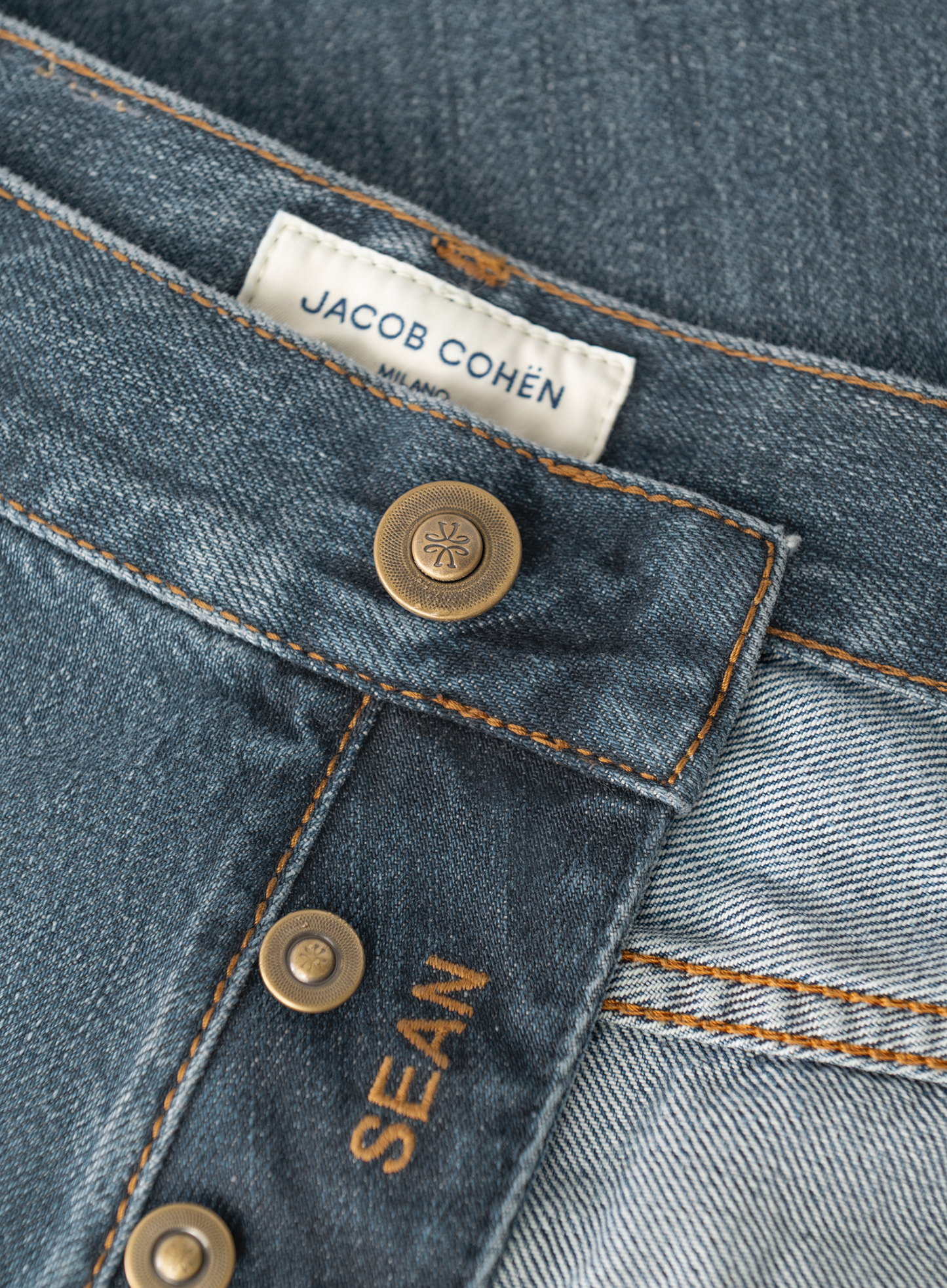 Sean straight leg jeans | FULL_WIDTH | Blauw