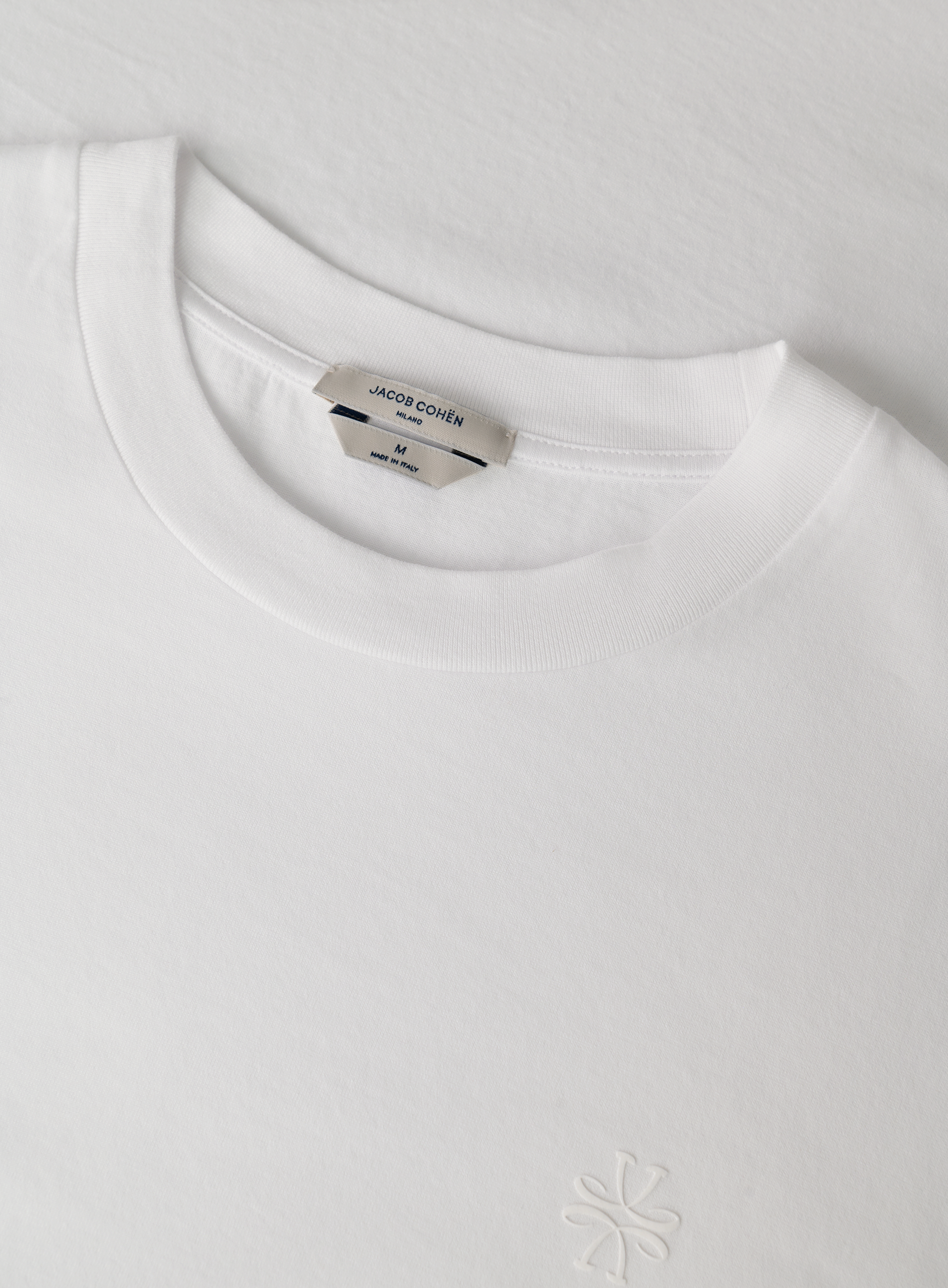 T-shirt van katoen | FULL_WIDTH | Wit