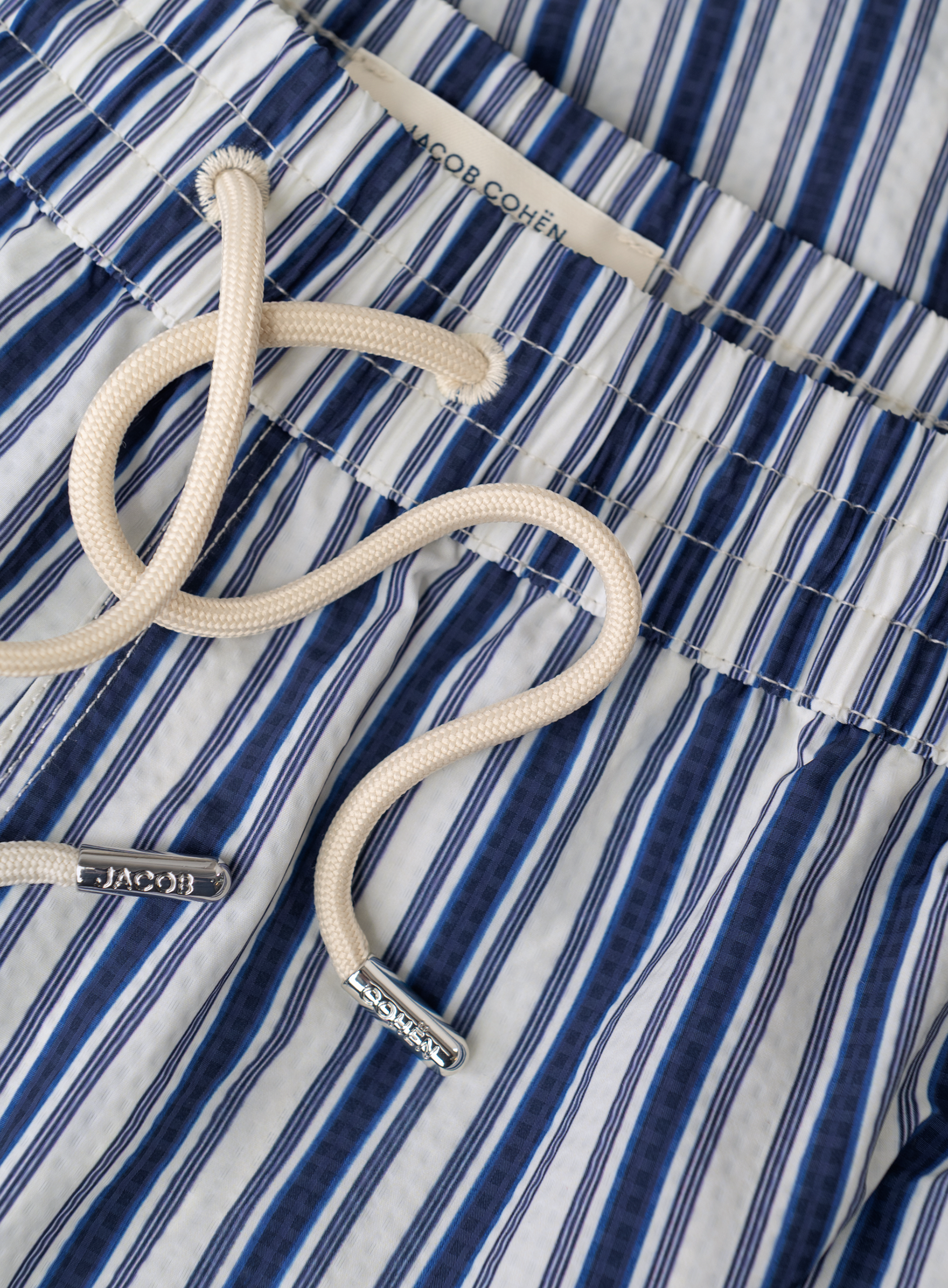 Gestreepte zwembroek | FULL_WIDTH | Blauw