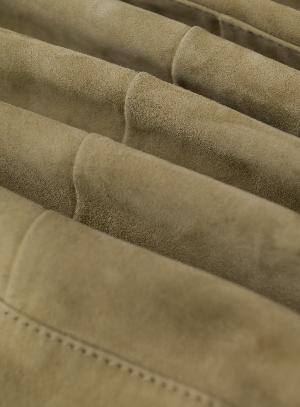 Dex overshirt van suėde | FULL_WIDTH | Groen