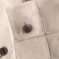 Dex overshirt van suėde | L.BEIGE