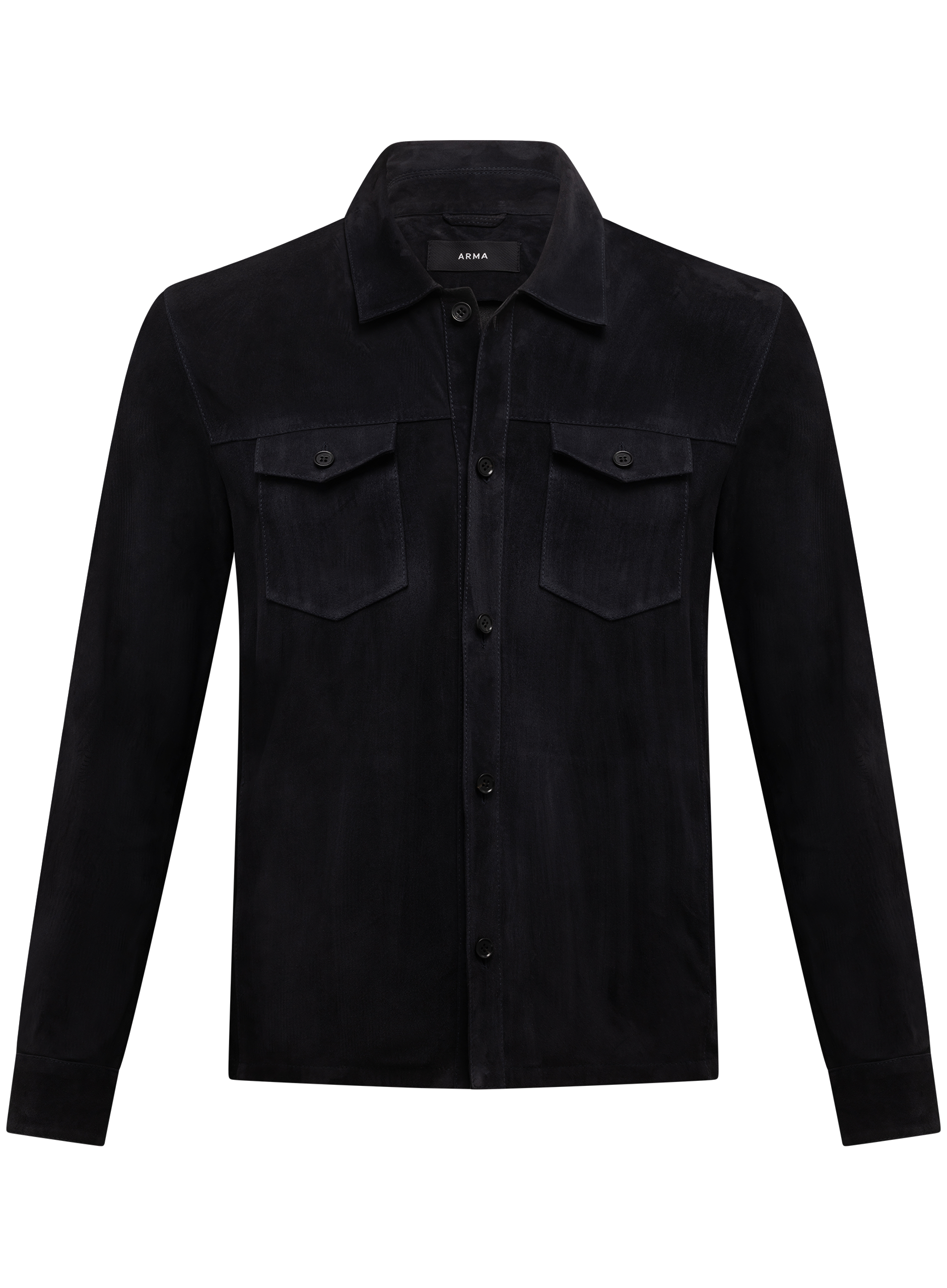 Dex overshirt van suėde | BLUE NAVY