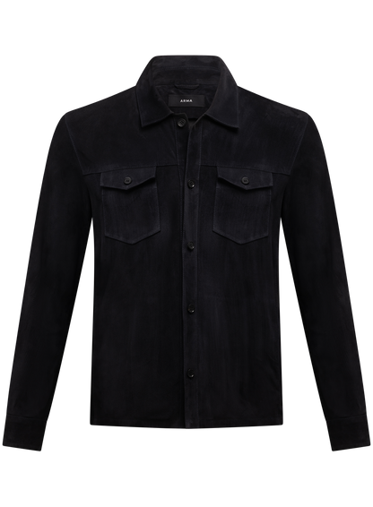 Dex overshirt van suėde | BLUE NAVY