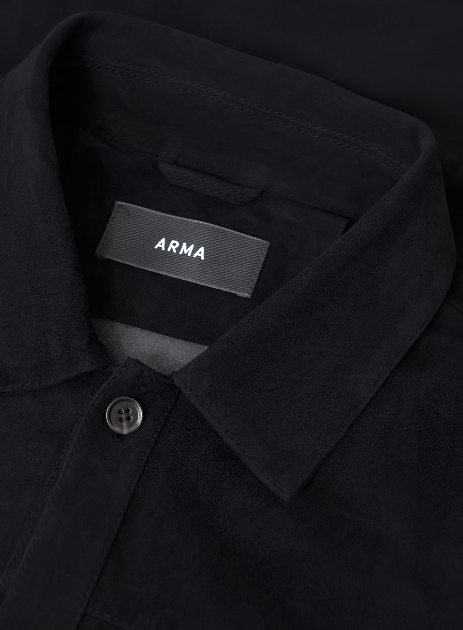 Dex overshirt van suėde | FULL_WIDTH | BLUE NAVY