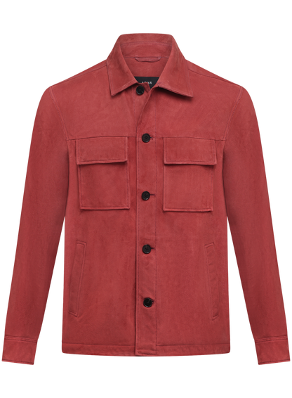 Mex overshirt van suède | ROZE