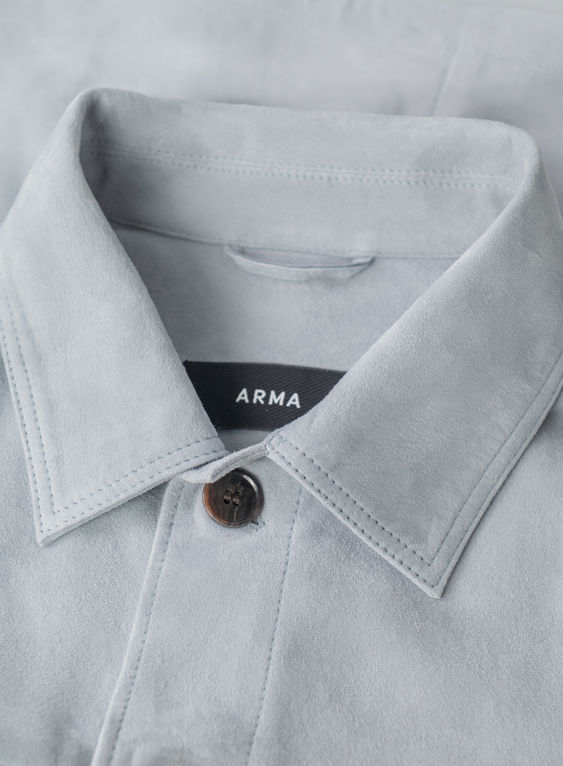 Mex overshirt van suède