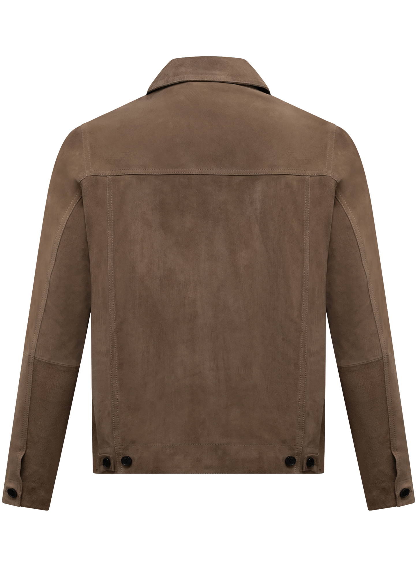 Suède overshirt | TAUPE