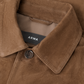 Suède duke overshirt | FULL_WIDTH | Bruin