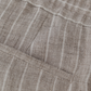 Gestreepte broek van linnen | FULL_WIDTH | Licht Bruin