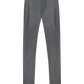 Bandplooi pantalon van scheerwol | Antraciet