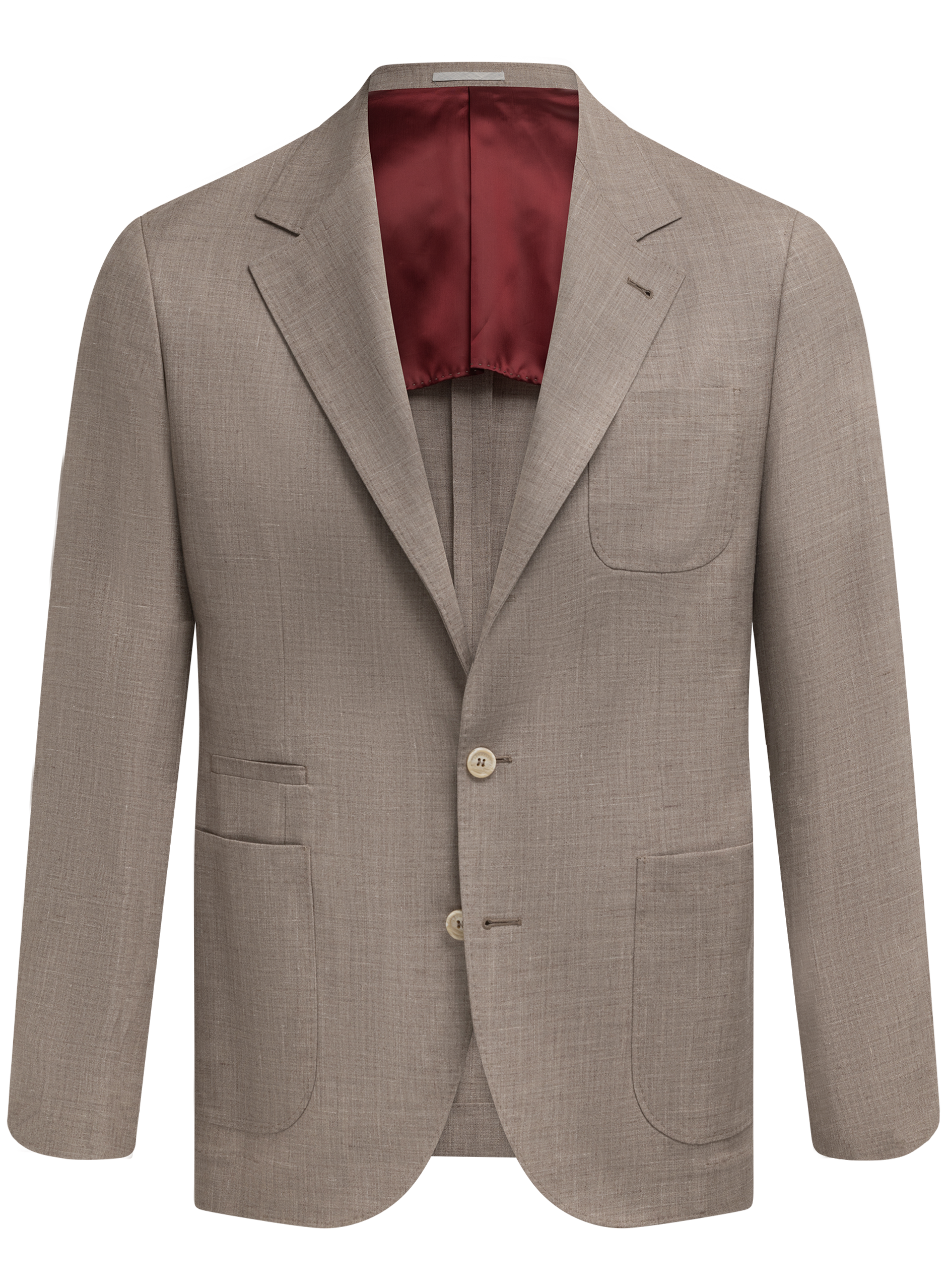 Jasje van wol, zijde en linnen | TAUPE