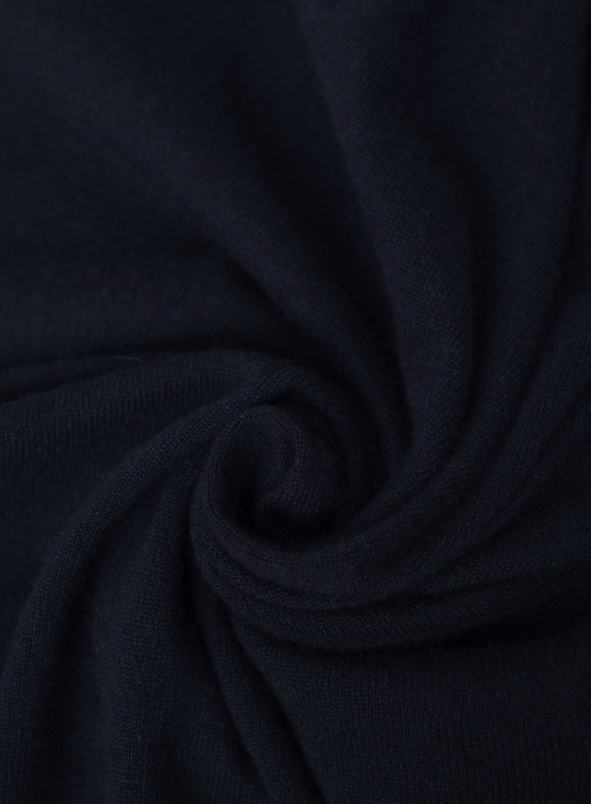 Cashmere half-zip ritsvest | FULL_WIDTH | BLUE NAVY