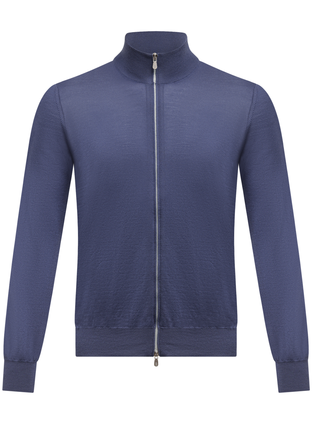 Ritsvest van cashmere en wol | Blue Denim 