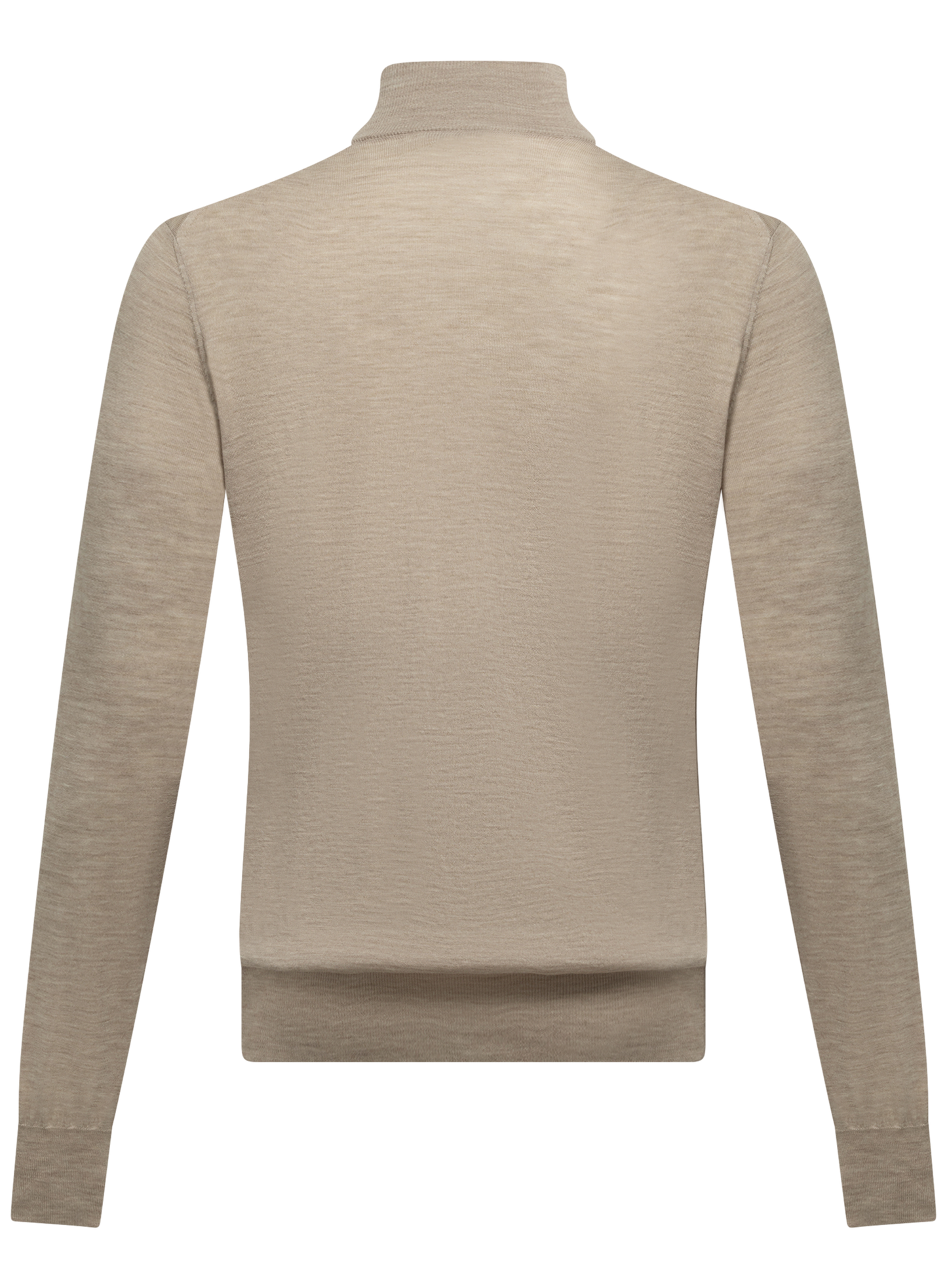 Ritsvest van cashmere en wol | Beige