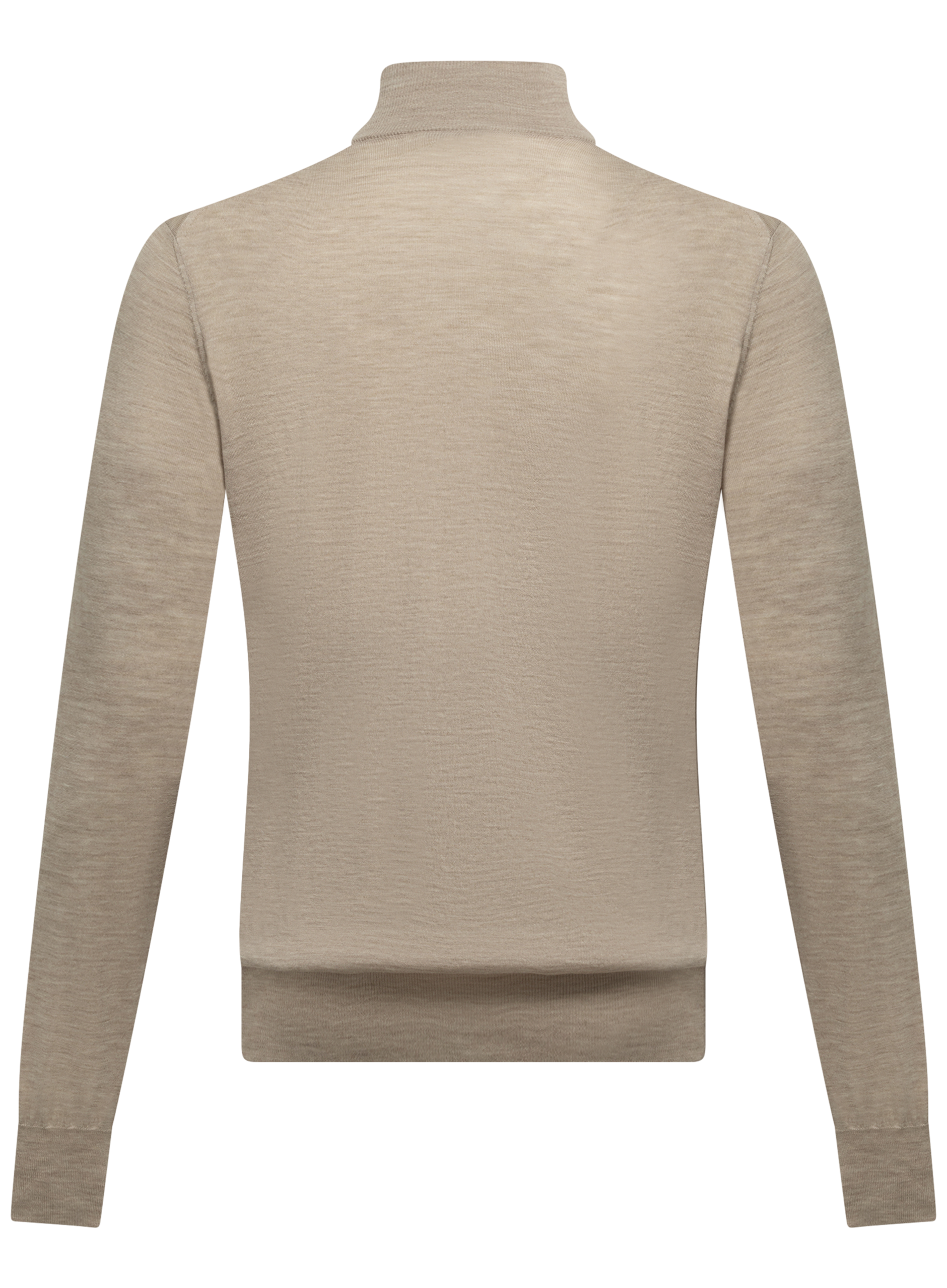 Ritsvest van cashmere en wol | Beige
