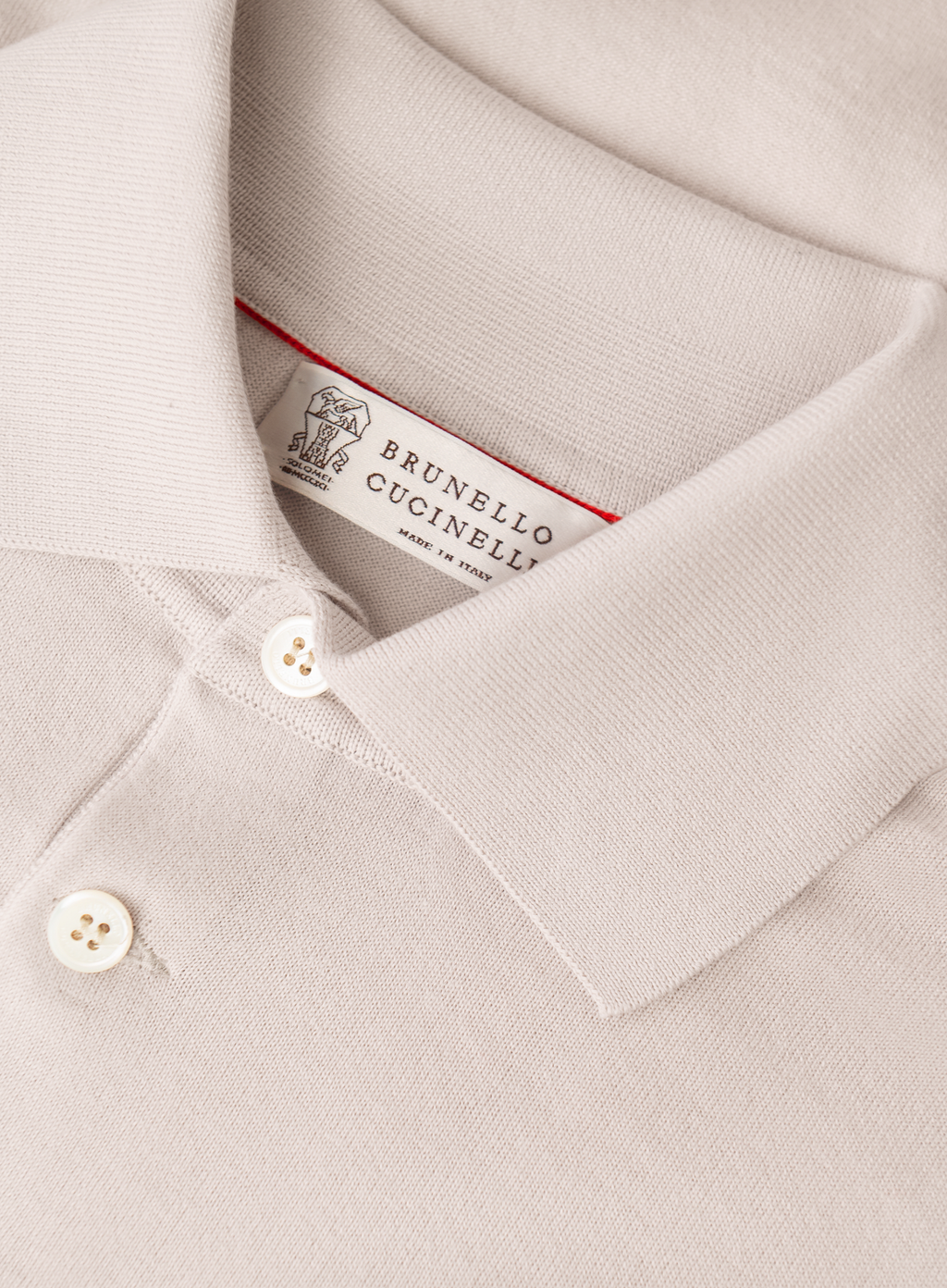 Polo van katoen | FULL_WIDTH | TAUPE BEIGE