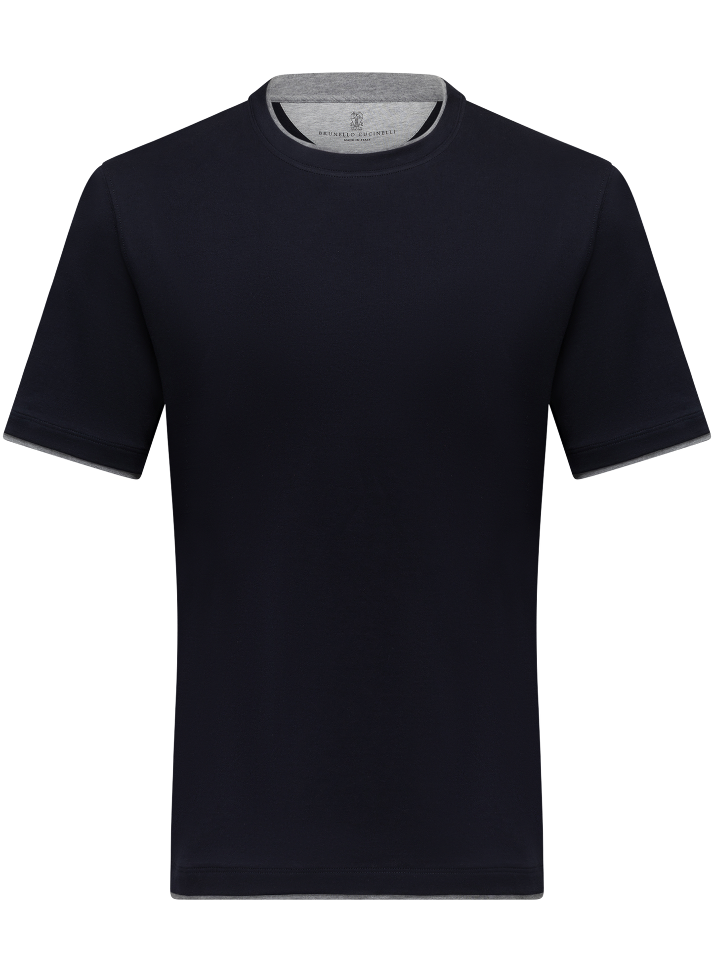 Katoenen t-shirt | FULL_WIDTH | BLUE NAVY