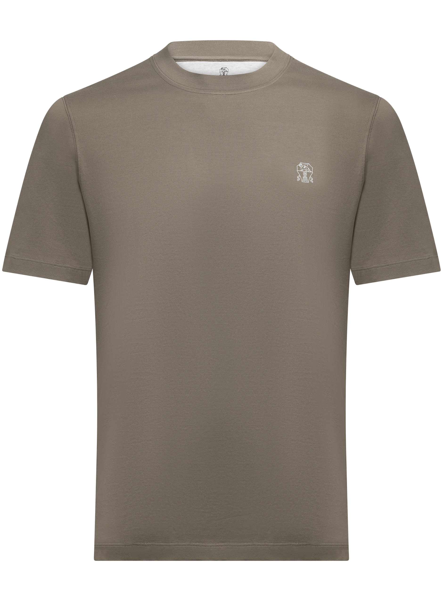 T-shirt van katoen | Groen