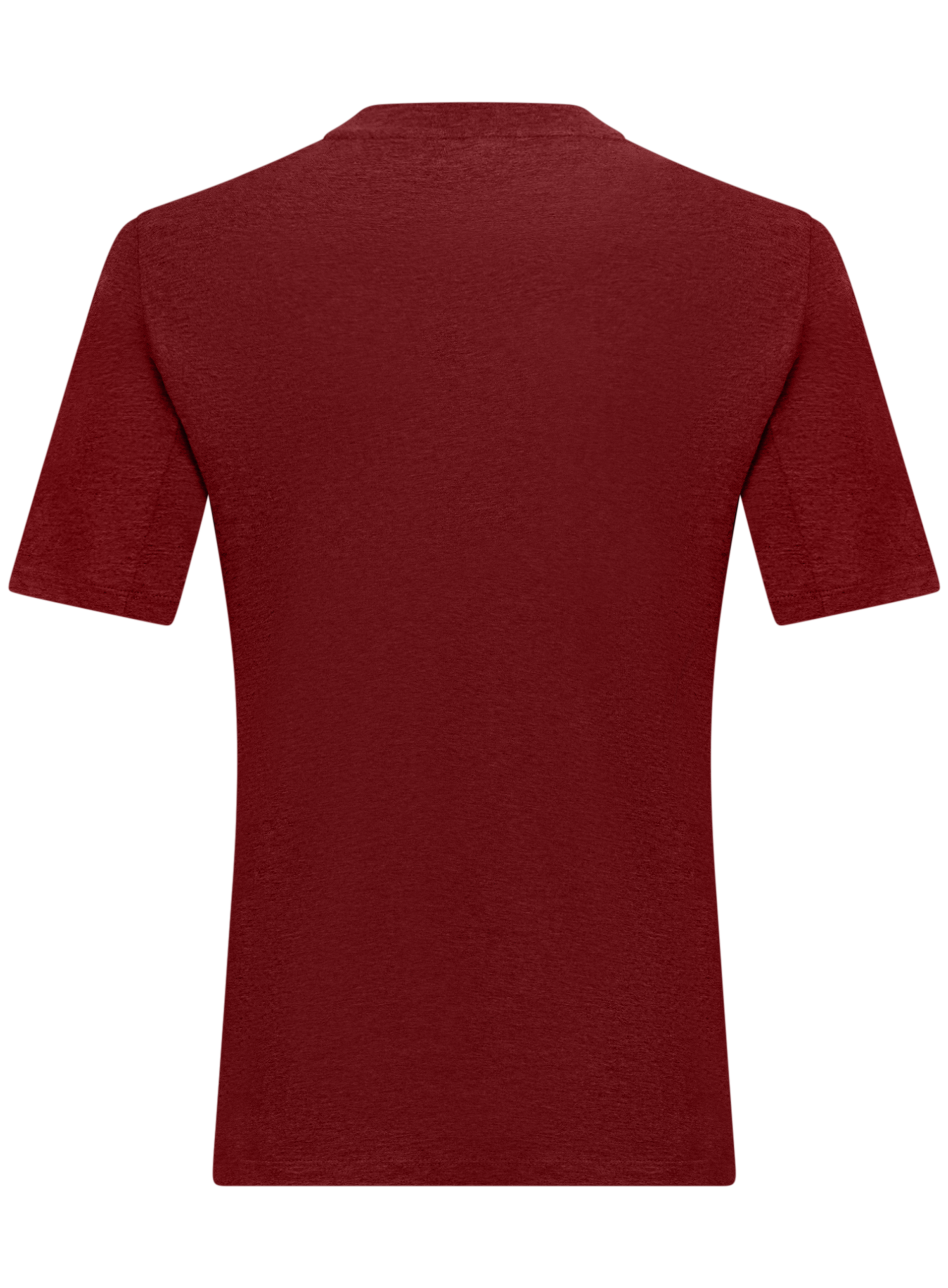 T-shirt van katoen | Rood