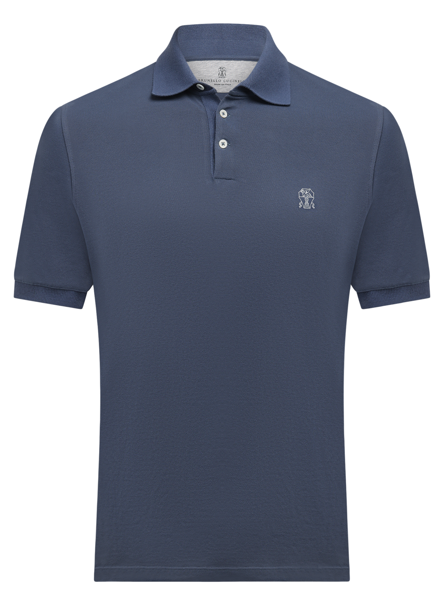 Polo van katoen | Blauw