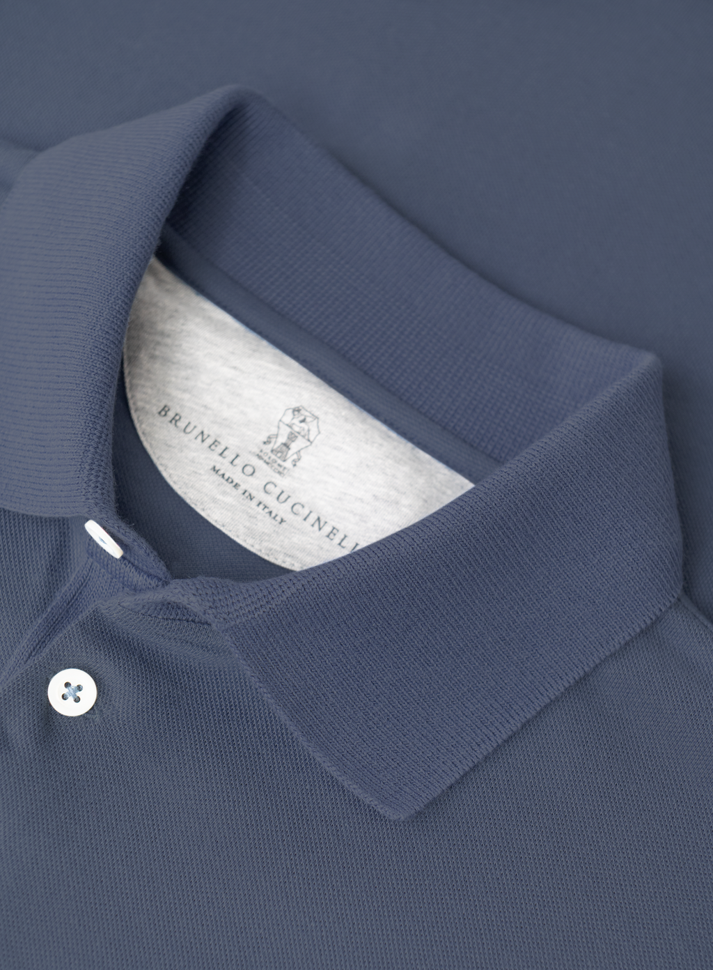 Polo van katoen | FULL_WIDTH | Blauw