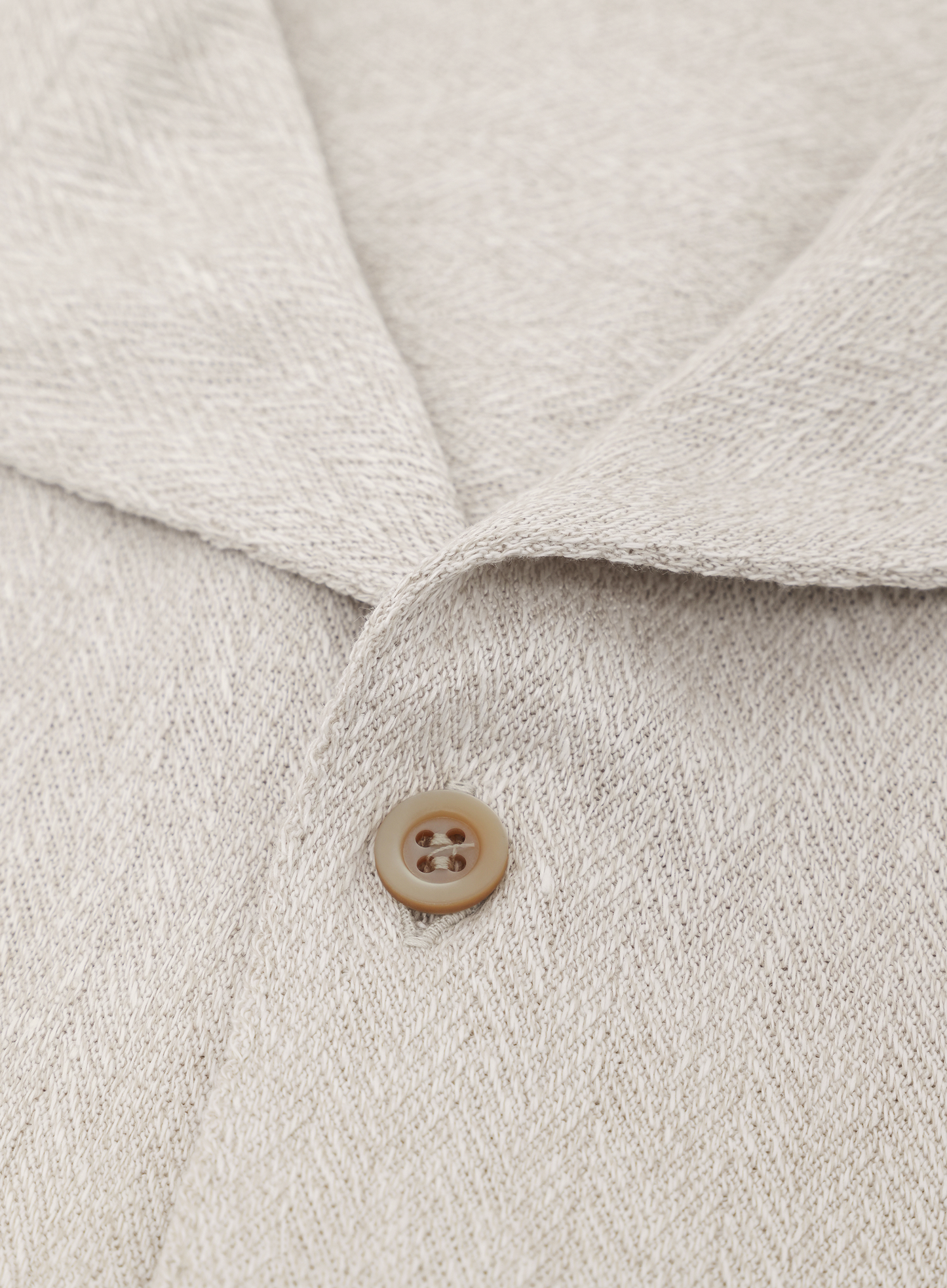 Shirt van linnen en katoen | L.BEIGE