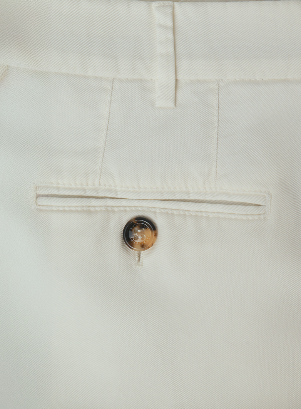 Comfort gabardine broek van katoen | FULL_WIDTH | Wit