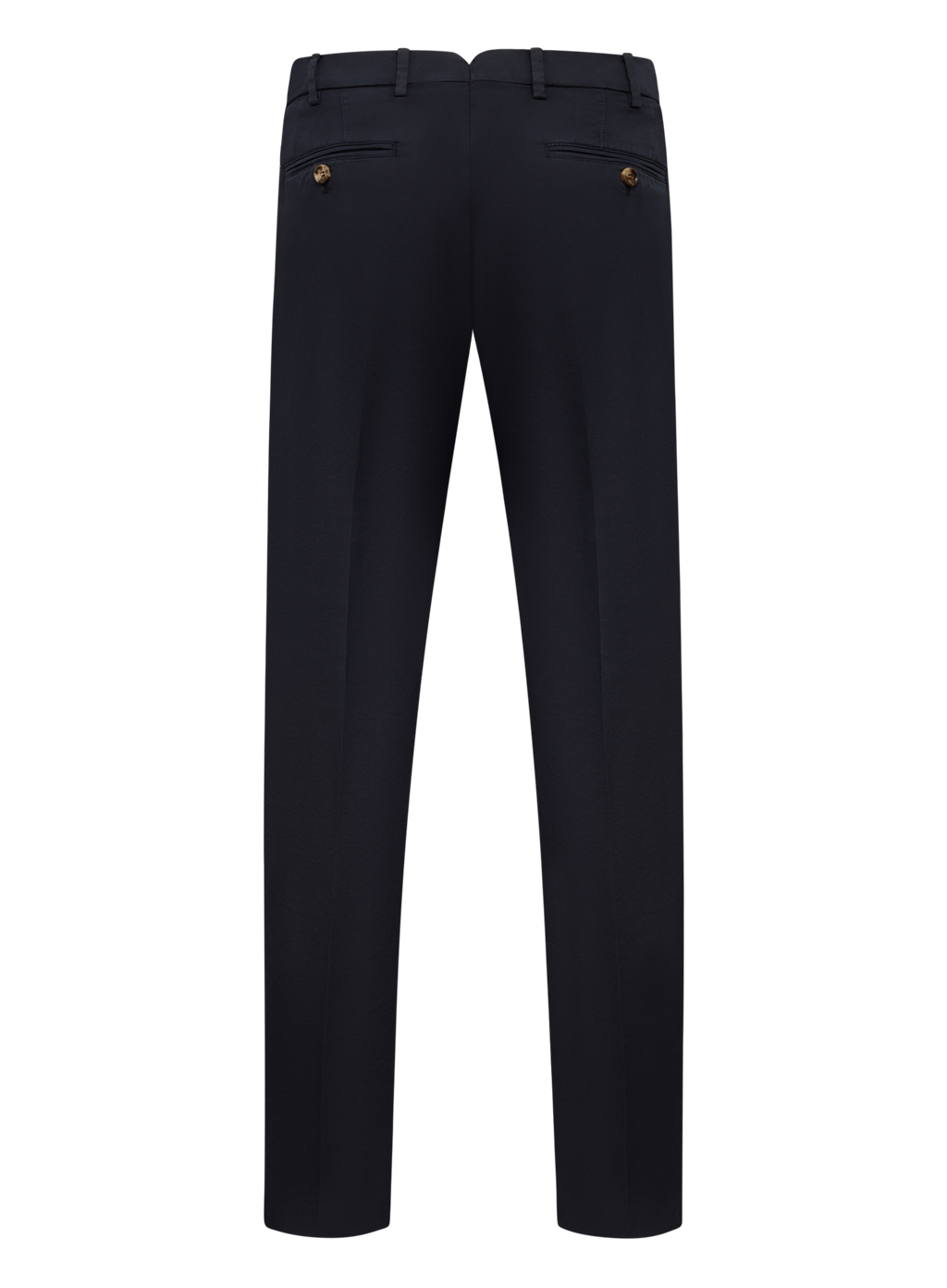 Comfort gabardine broek van katoen | BLUE NAVY