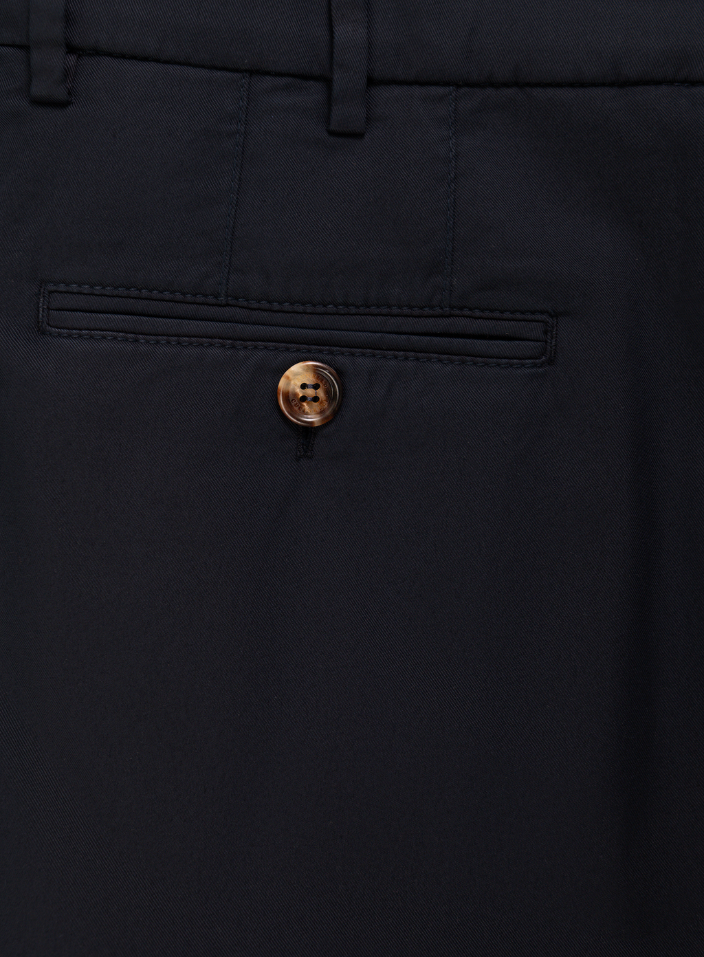 Comfort gabardine broek van katoen | FULL_WIDTH | BLUE NAVY