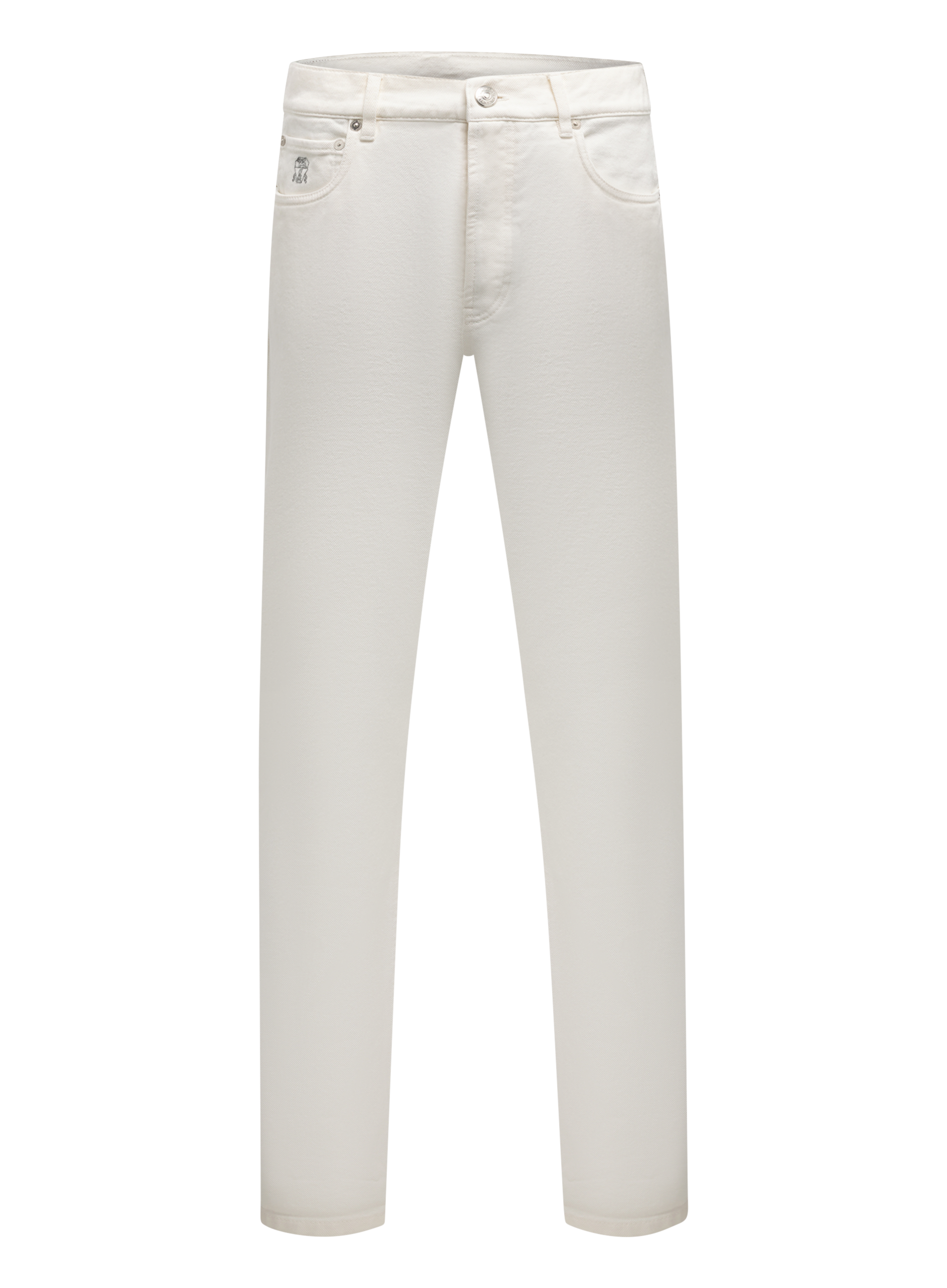 5-pocket jeans | Wit