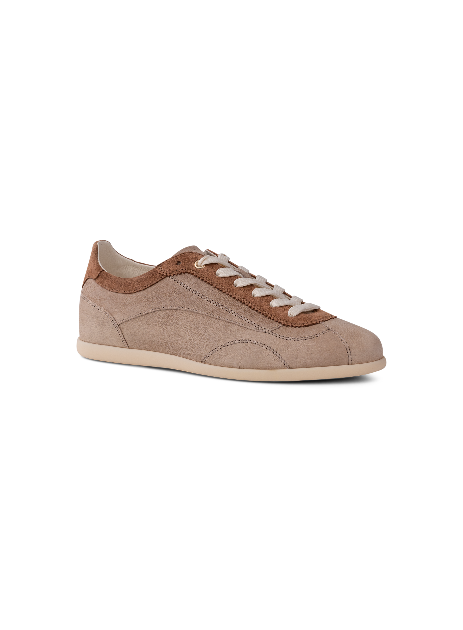 Suède sneakers | Beige