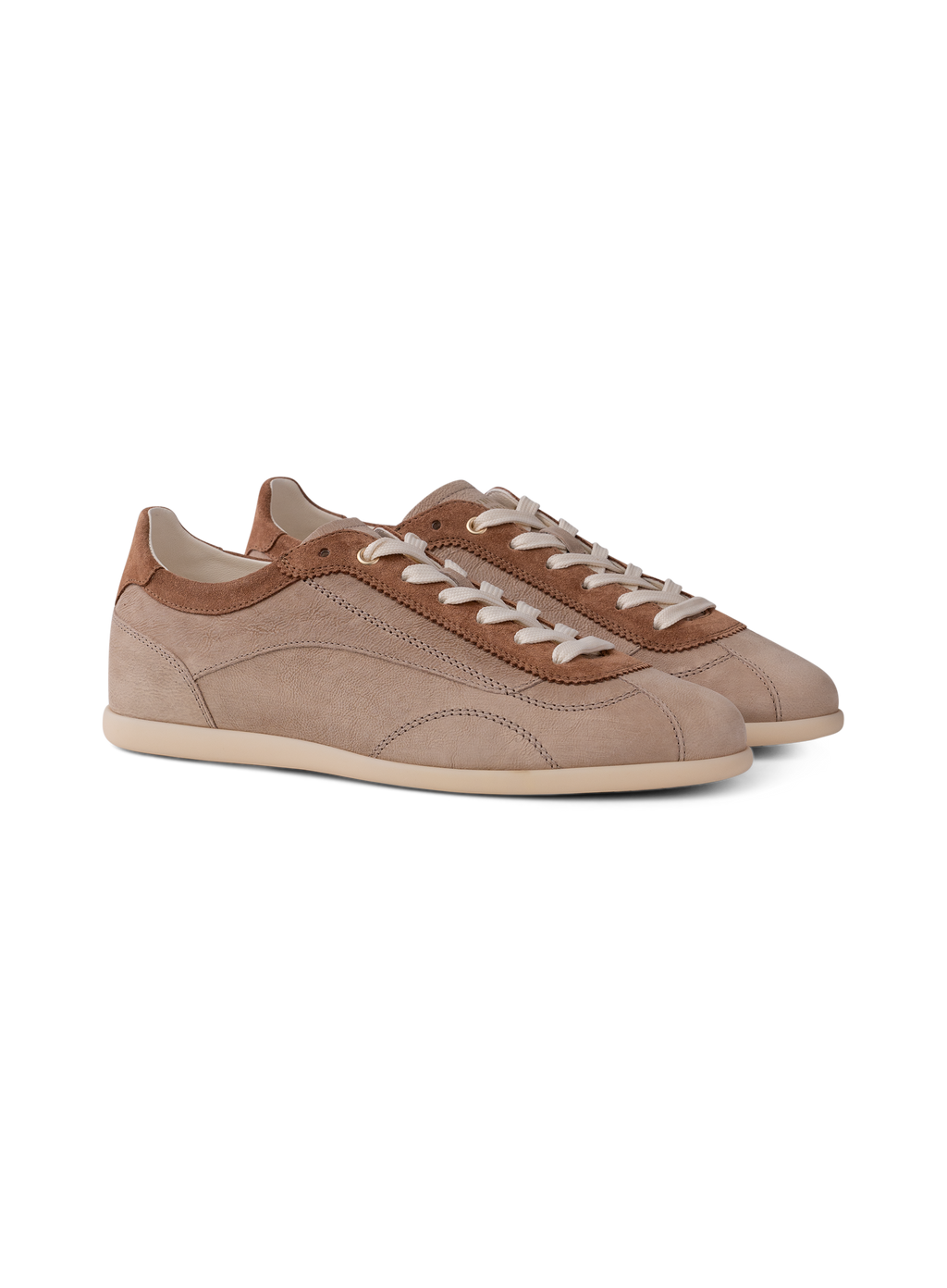 Suède sneakers | Beige