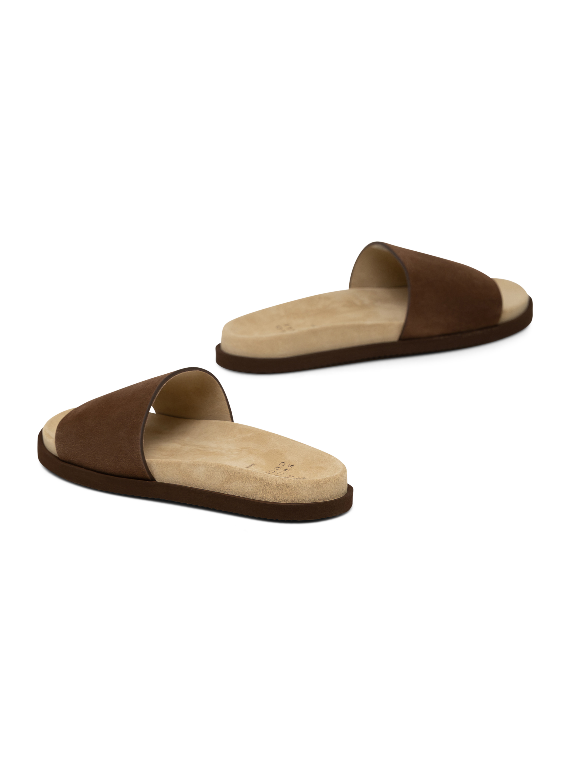 Sandalen van suède | Bruin