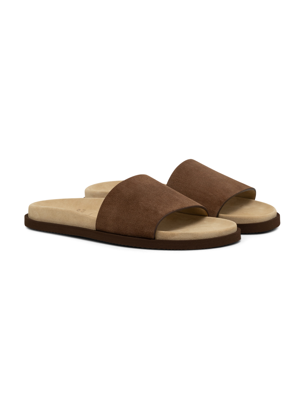Sandalen van suède | Bruin