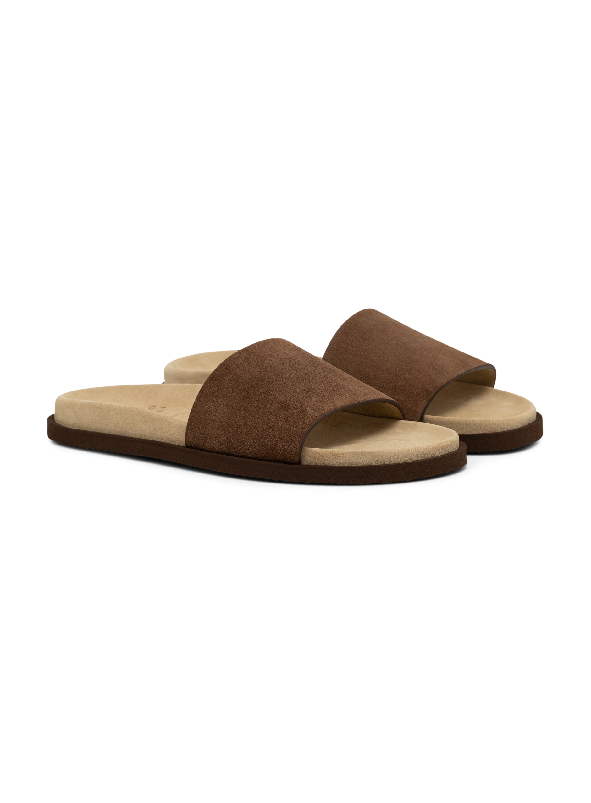Sandalen van suède | Bruin