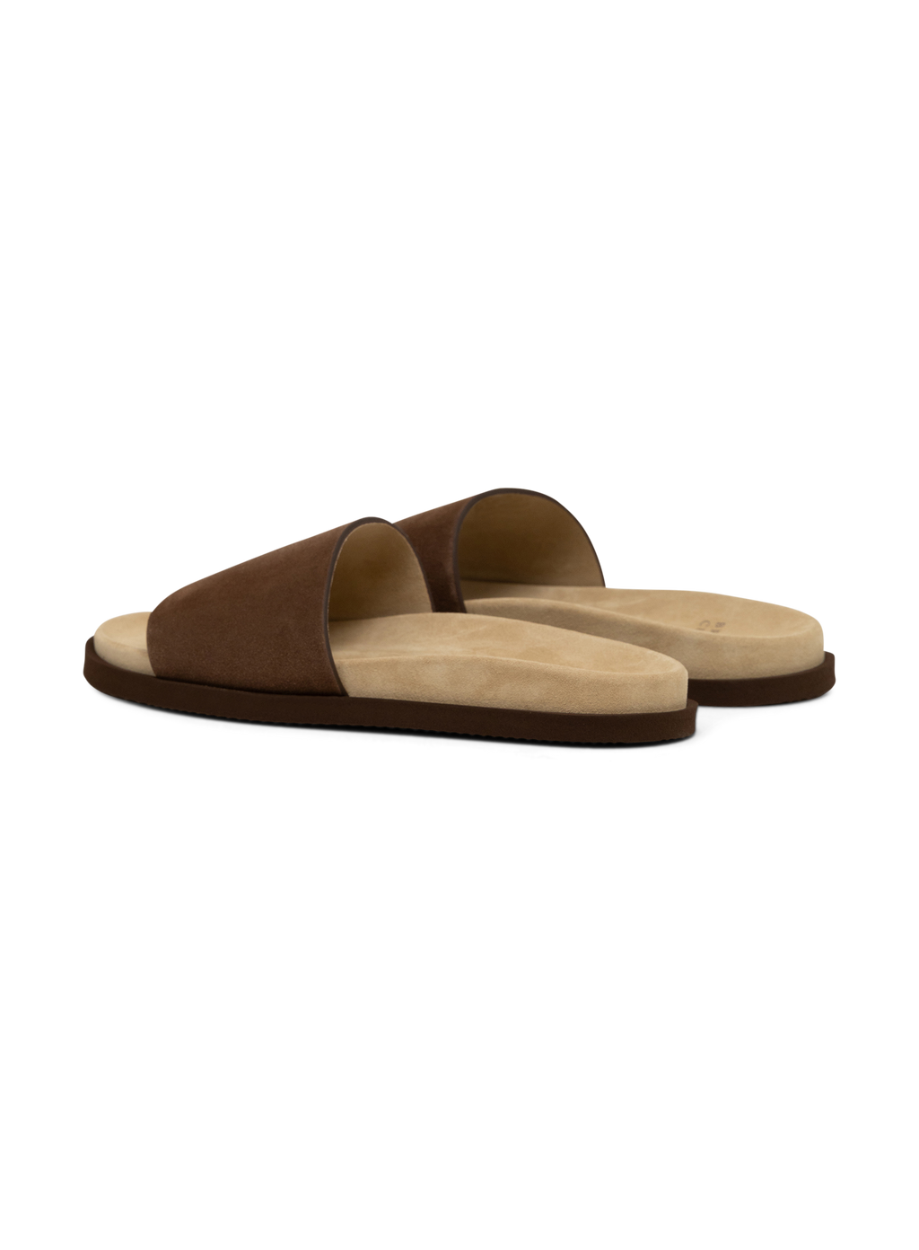 Sandalen van suède | Bruin