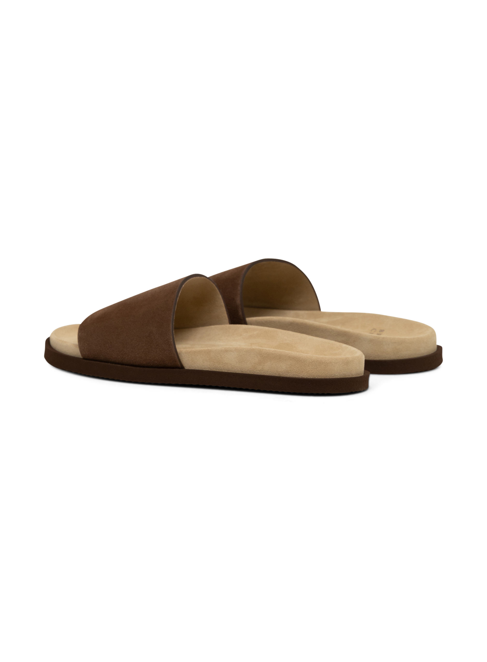 Sandalen van suède | Bruin