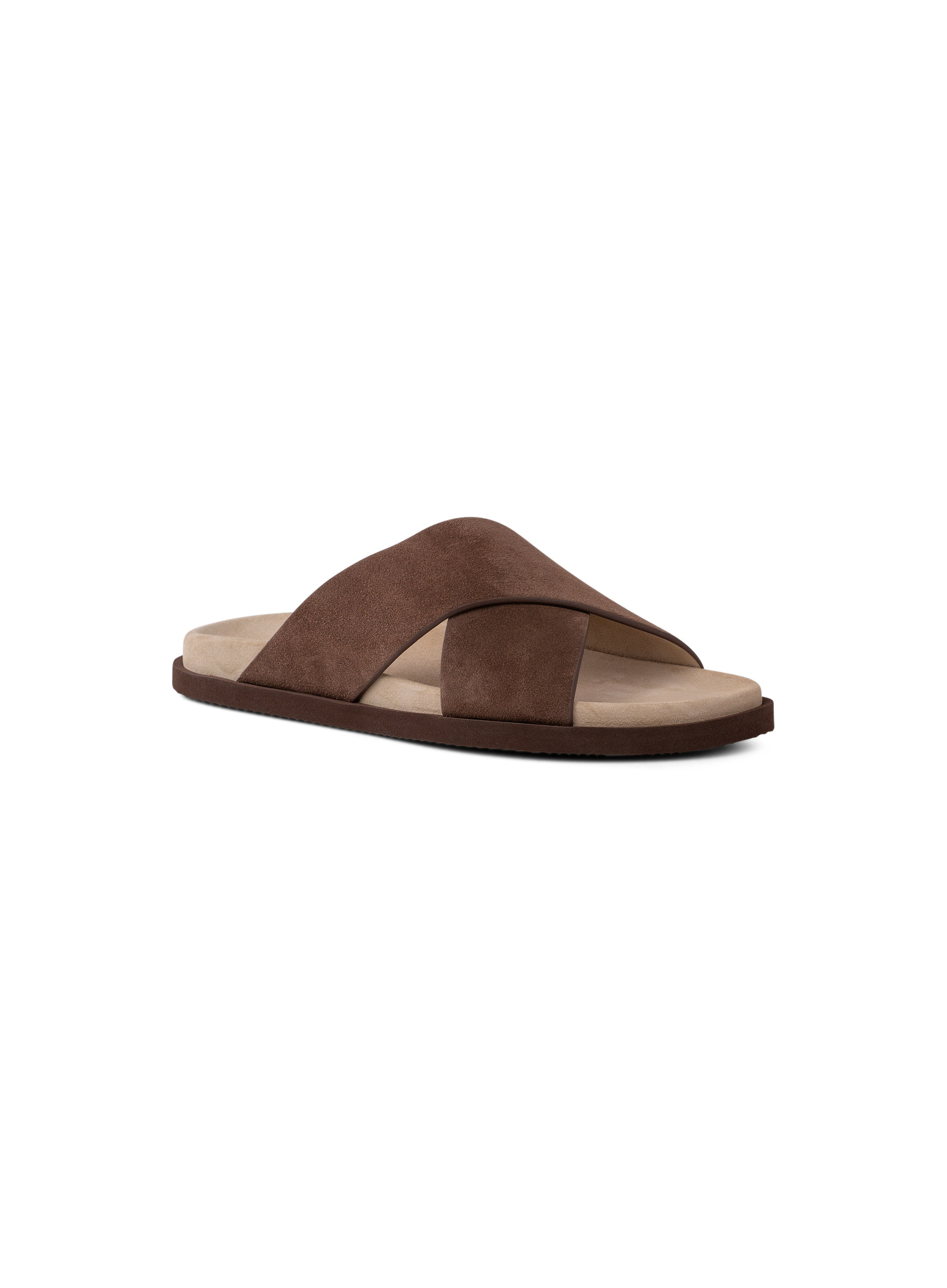 Sandalen van suède | Bruin