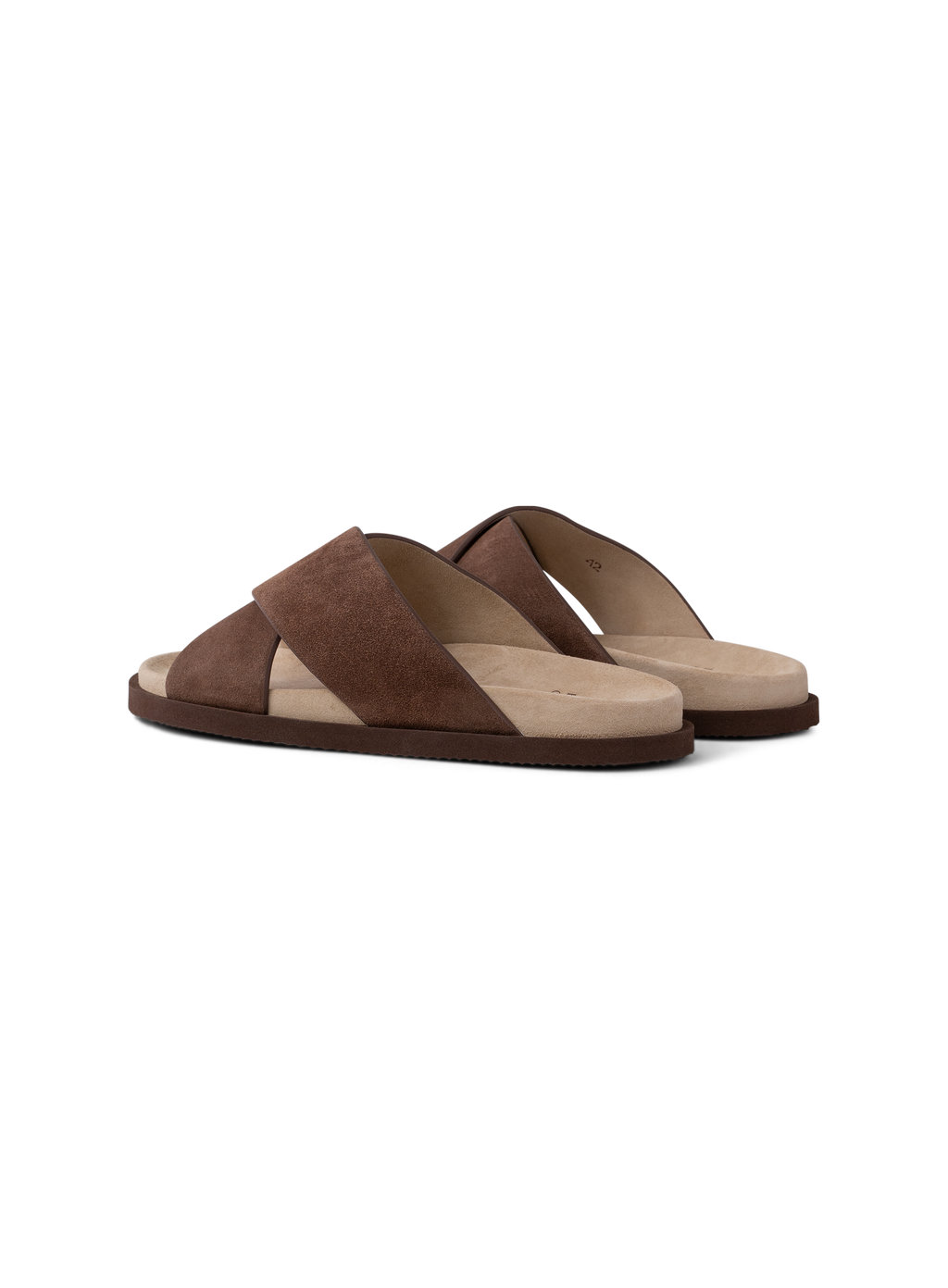 Sandalen van suède | Bruin