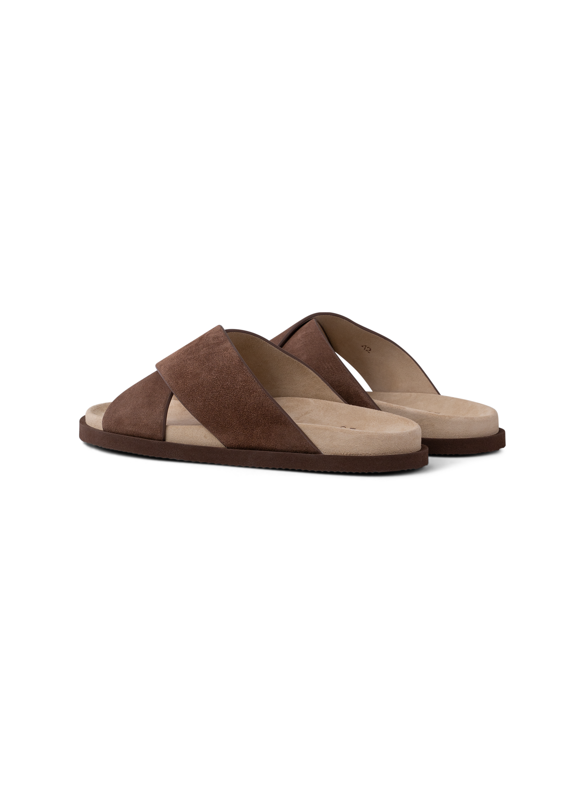 Sandalen van suède | Bruin