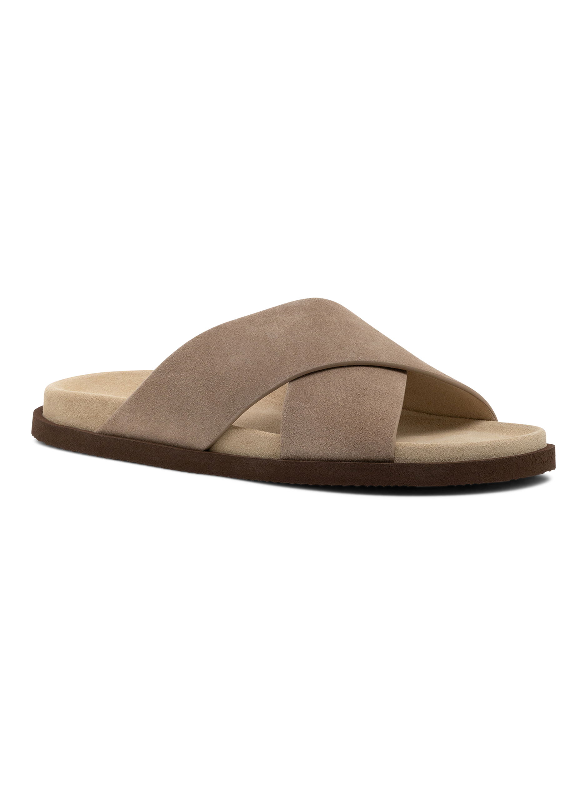 Suède sandalen | L.BEIGE