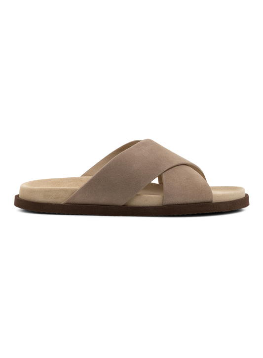 Sandalen van suède | L.BEIGE