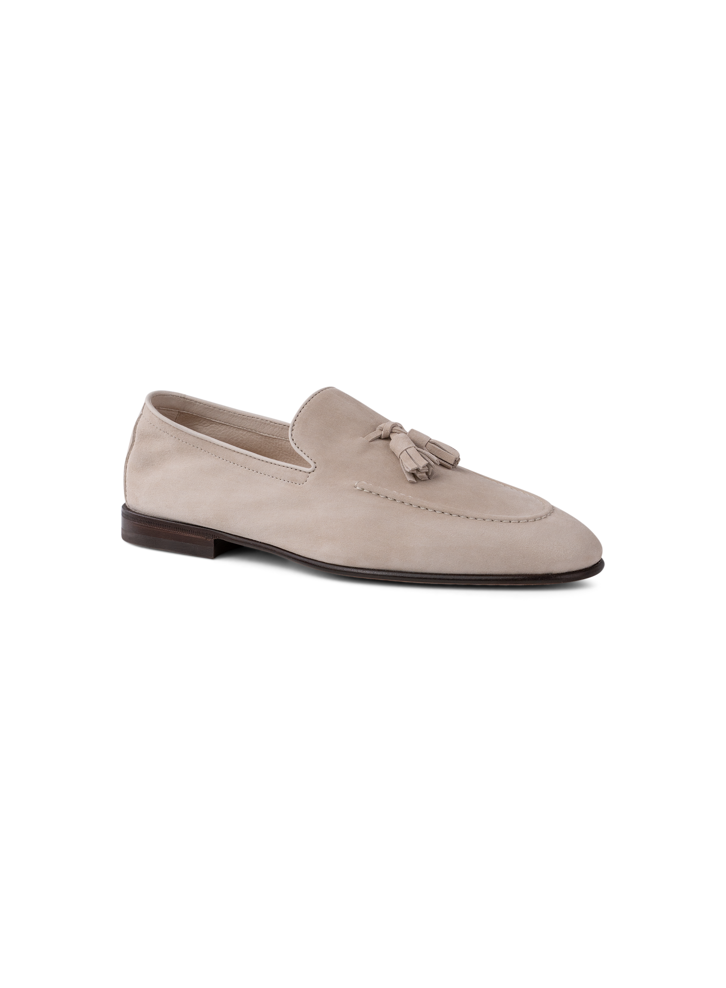 Suède tassel loafers | L.BEIGE
